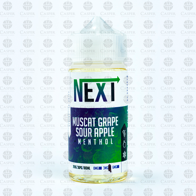 NEXT MUSCAT GRAPE SOUR APPLE MENTHOL 100ML-3MG