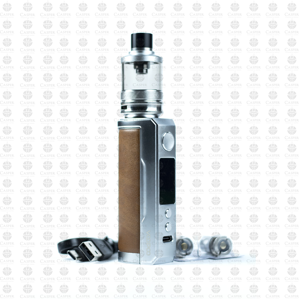 VOOPOO DRAG X PLUS PRO KIT SILVER RETRO BROWN