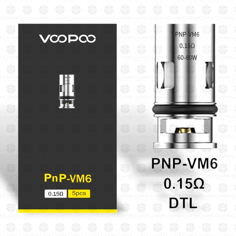 VOOPOO FILTRO/COIL PNP VM6 0.15 **UNITARIO**