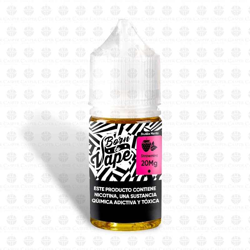 BORN TO VAPE 30ML-50MG STRAWMINT