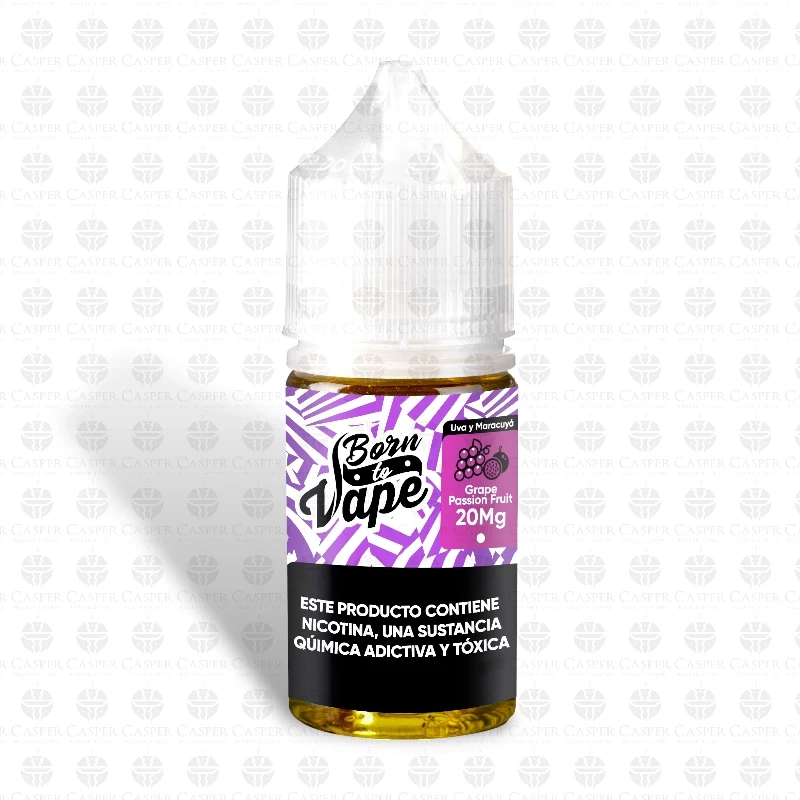 BORN TO VAPE 30ML-20MG GRAPE PASSION FRUIT