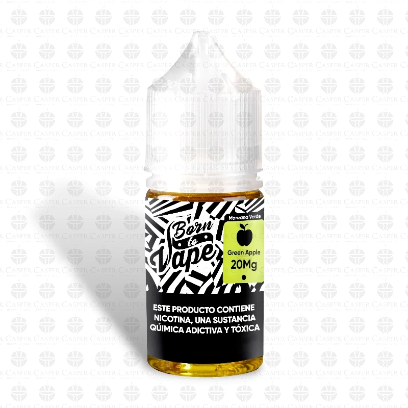 BORN TO VAPE 30ML-50MG GREEN APPLE ICE