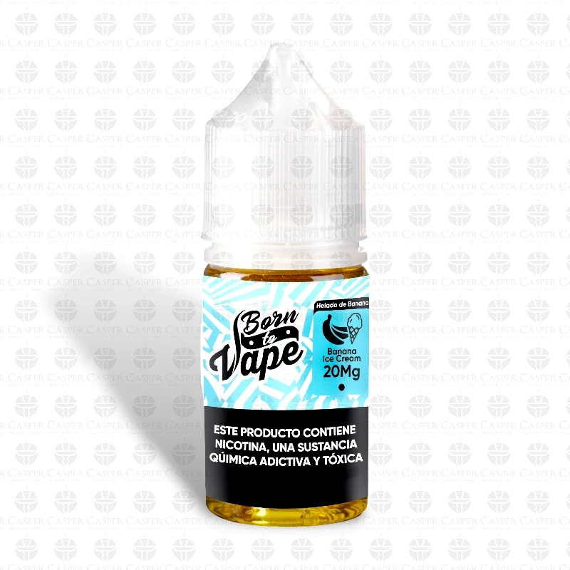 BORN TO VAPE 30ML-20MG BANANA ICE CREAM