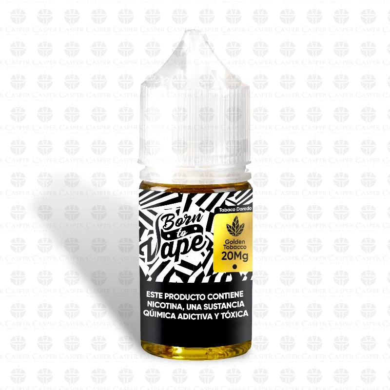 BORN TO VAPE 30ML-35MG GOLDEN TOBACCO