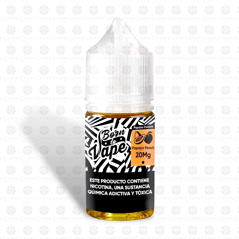 BORN TO VAPE 30ML-50MG PAPAYA PEACH