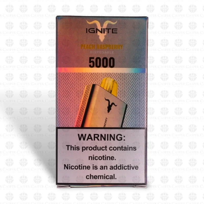 IGNITE 5000 PUFF PEACH RASPBERRY