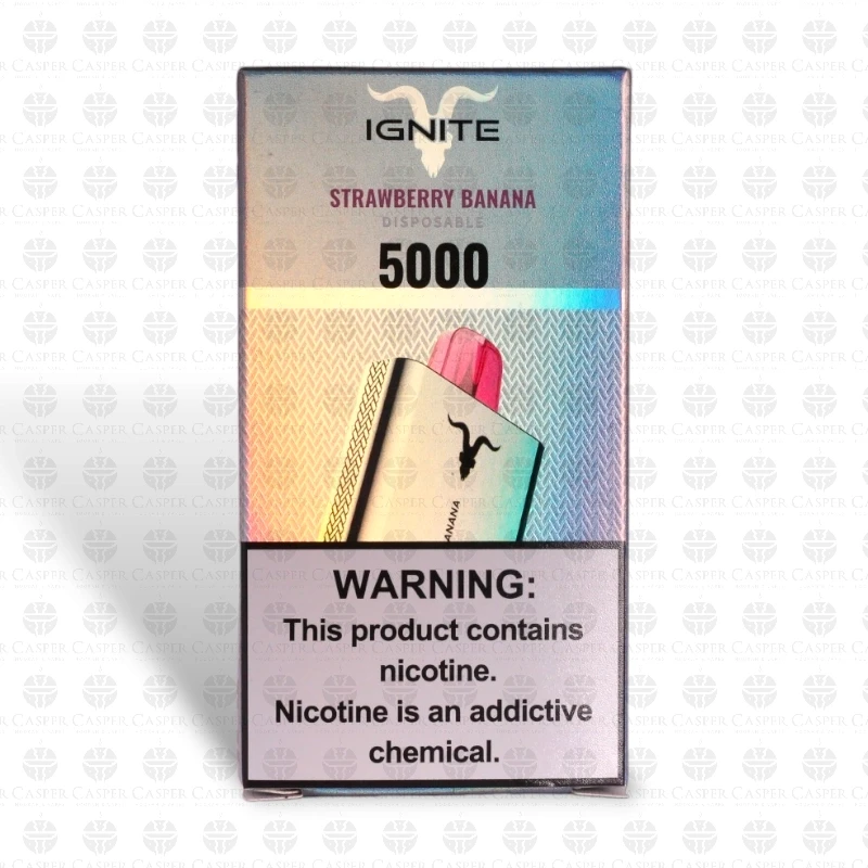 IGNITE 5000 PUFF STRAWBERRY BANANA