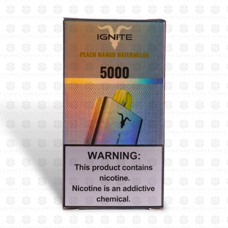 IGNITE 5000 PUFF PEACH MANGO WATERMELON