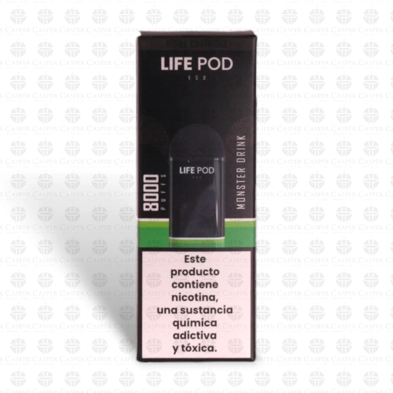 LIFE POD CARTUCHO 8000 PUFF MONSTER DRINK