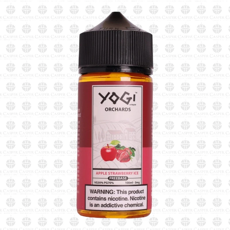 YOGI 100ML-3MG APPLE STRAWBERRY ICE