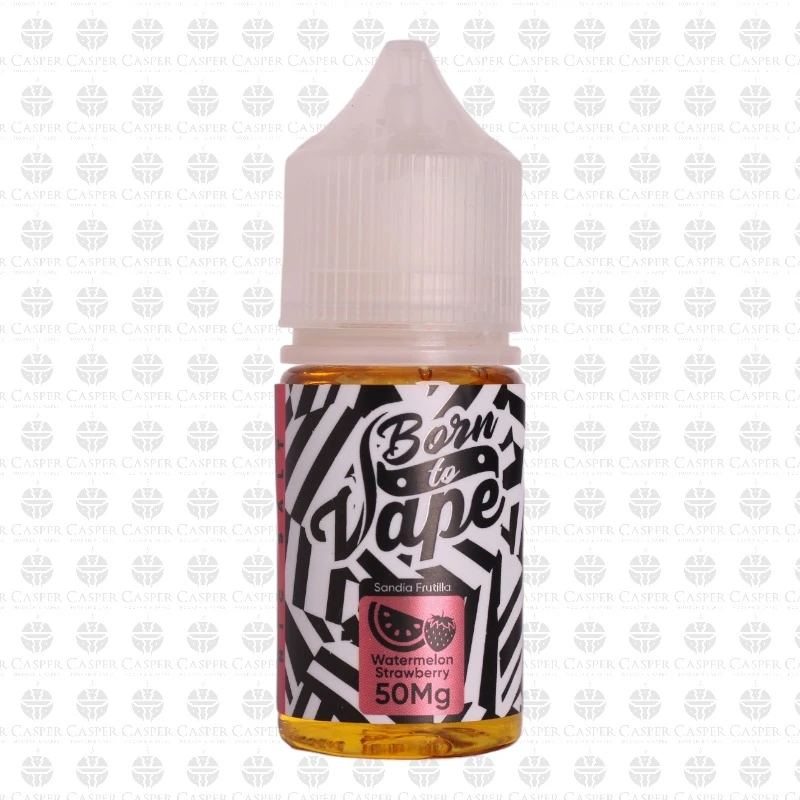 BORN TO VAPE 30ML-20MG WATERMELON STRAWBERRY