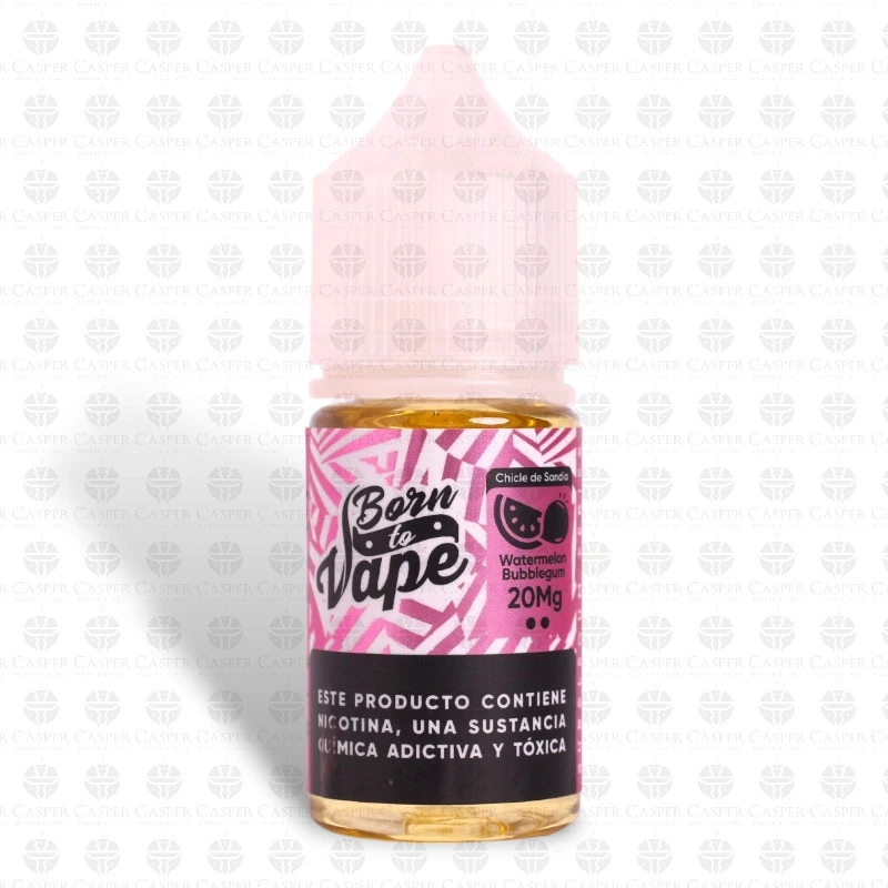 BORN TO VAPE 30ML-20MG WATERMELON BUBBLEGUM