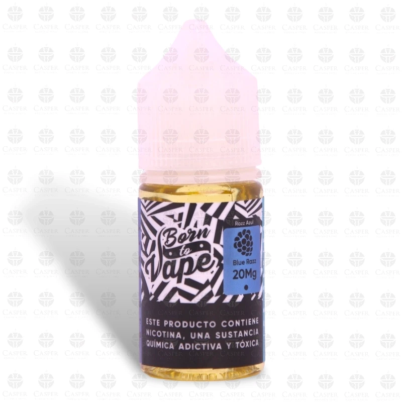 BORN TO VAPE 30ML-50MG BLUE RAZZ ICE