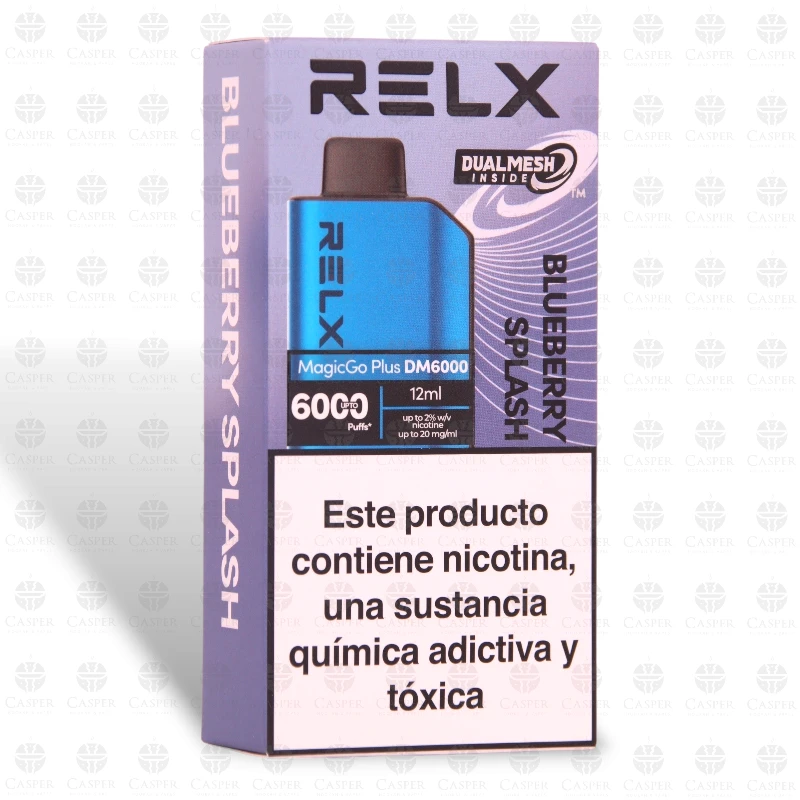 RELX MG 6000 PUFF BLUEBERRY SPLASH