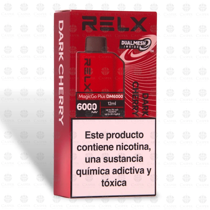 RELX MG 6000 PUFF DARK CHERRY