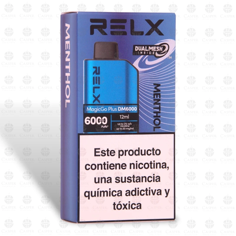 RELX MG 6000 PUFF MENTHOL