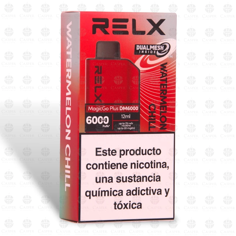 RELX MG 6000 PUFF WATERMELON CHILL