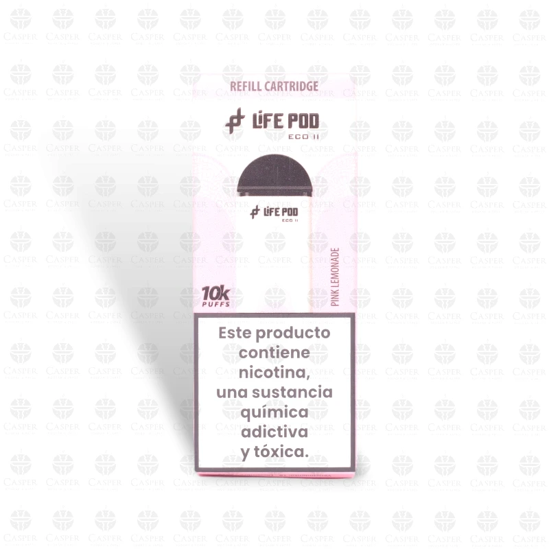 LIFE POD ECO II CARTUCHO 10000 PUFF PINK LEMONADE