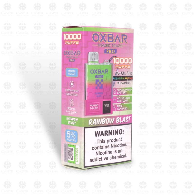 OXBAR MAGIC MAZE 10000 PUFF RAINBOW BLAST