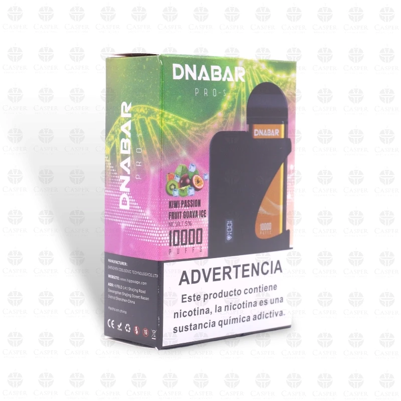 DNA BAR KIT 10000 PUFF KIWI PASSION FRUIT GUAVA ICE