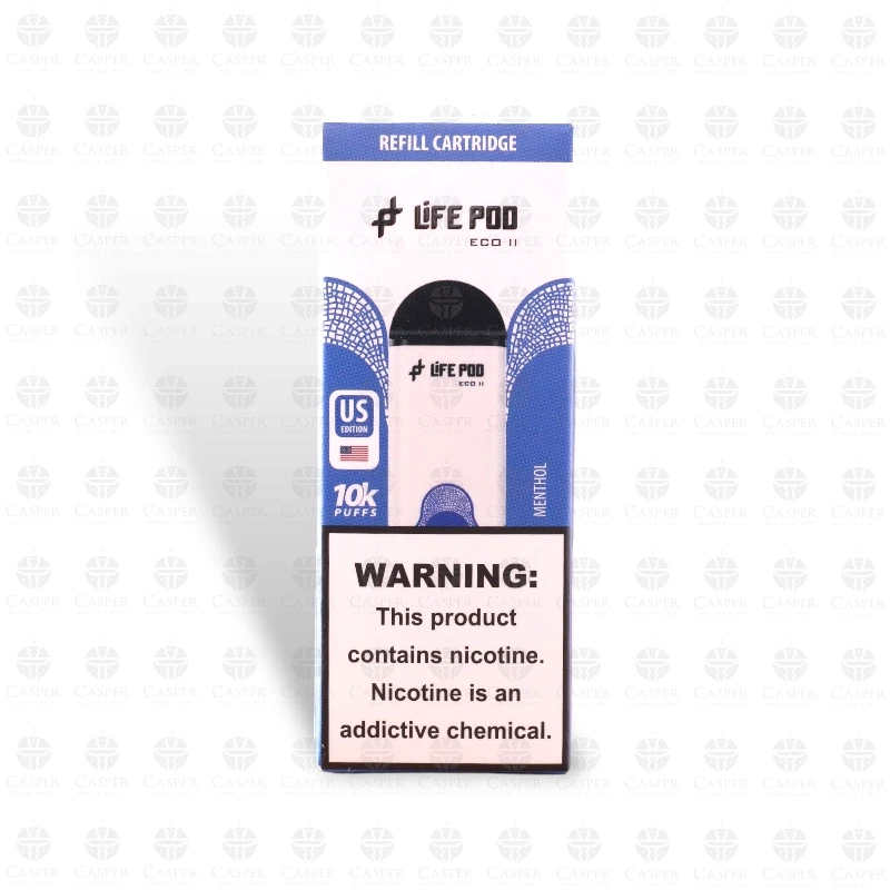 LIFE POD ECO II CARTUCHO 10000 PUFF MENTHOL