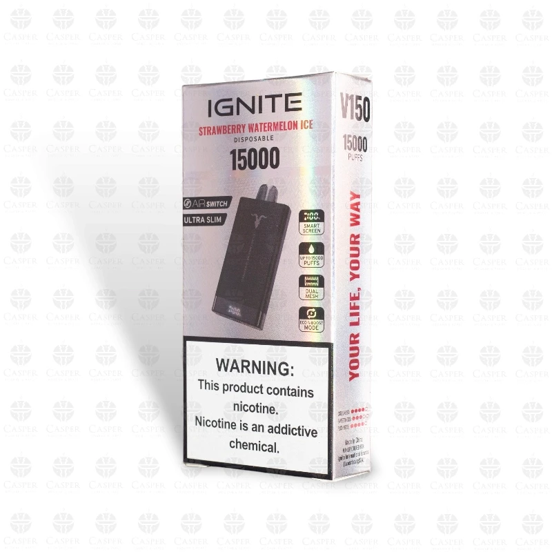 IGNITE V150 15000 PUFF STRAWBERRY WATERMELON ICE