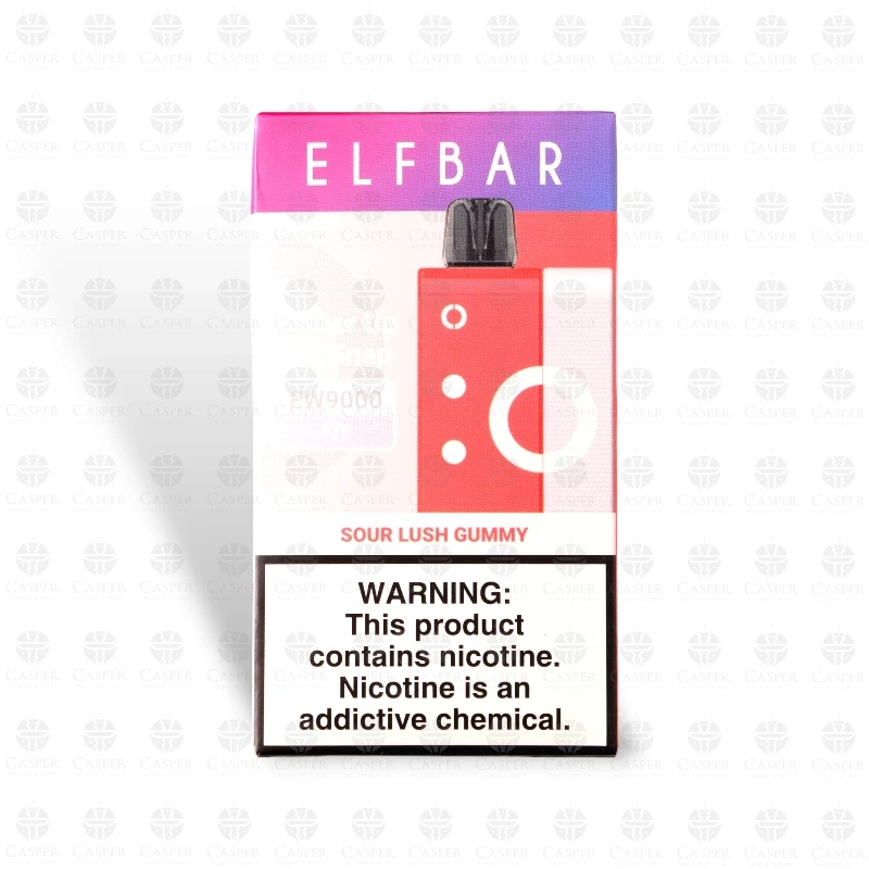 ELF BAR KIT EW 9000 PUFF SOUR LUSH GUMMY