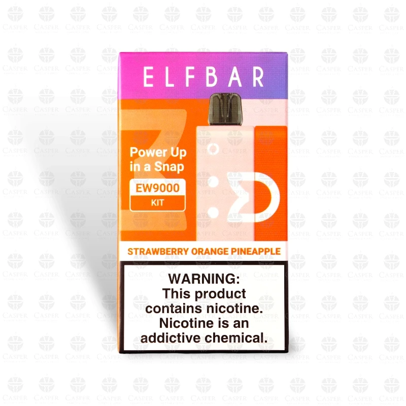 ELF BAR KIT EW 9000 PUFF STRAWBERRY ORANGE PINEAPPLE