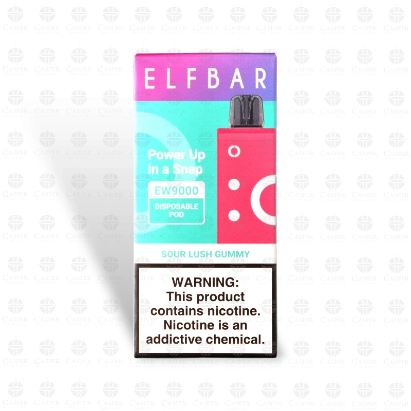 ELF BAR CARTUCHO EW 9000 PUFF SOUR LUSH GUMMY