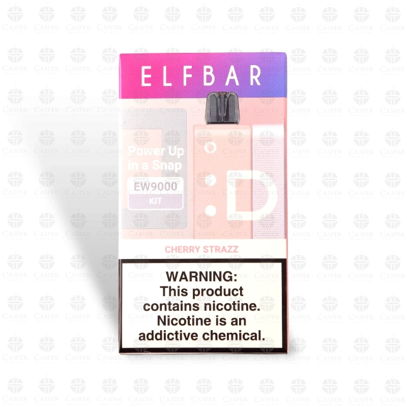 ELF BAR KIT EW 9000 PUFF CHERRY STRAZZ