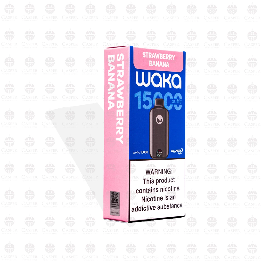 WAKA SOPRO 15.000 PUFF STRAWBERRY BANANA