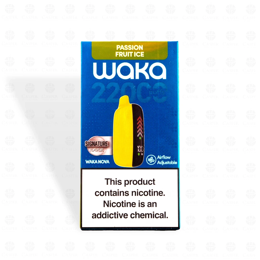 WAKA NOVA 22,000 PUFF PASSION FRUIT ICE