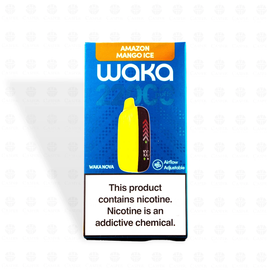 WAKA NOVA 22,000 PUFF AMAZON MANGO ICE