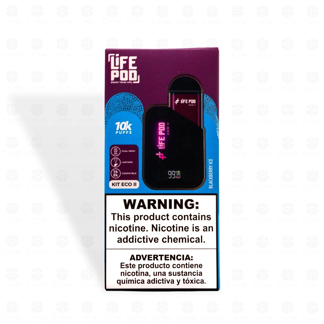 LIFE POD KIT 10000 PUFF BLACKBERRY ICE