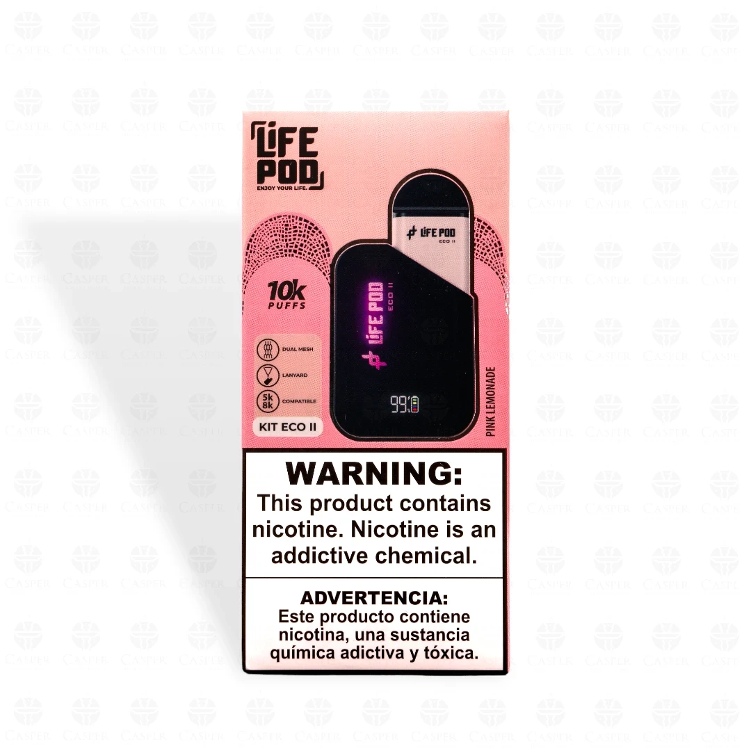 LIFE POD KIT 10000 PUFF PINK LEMONADE