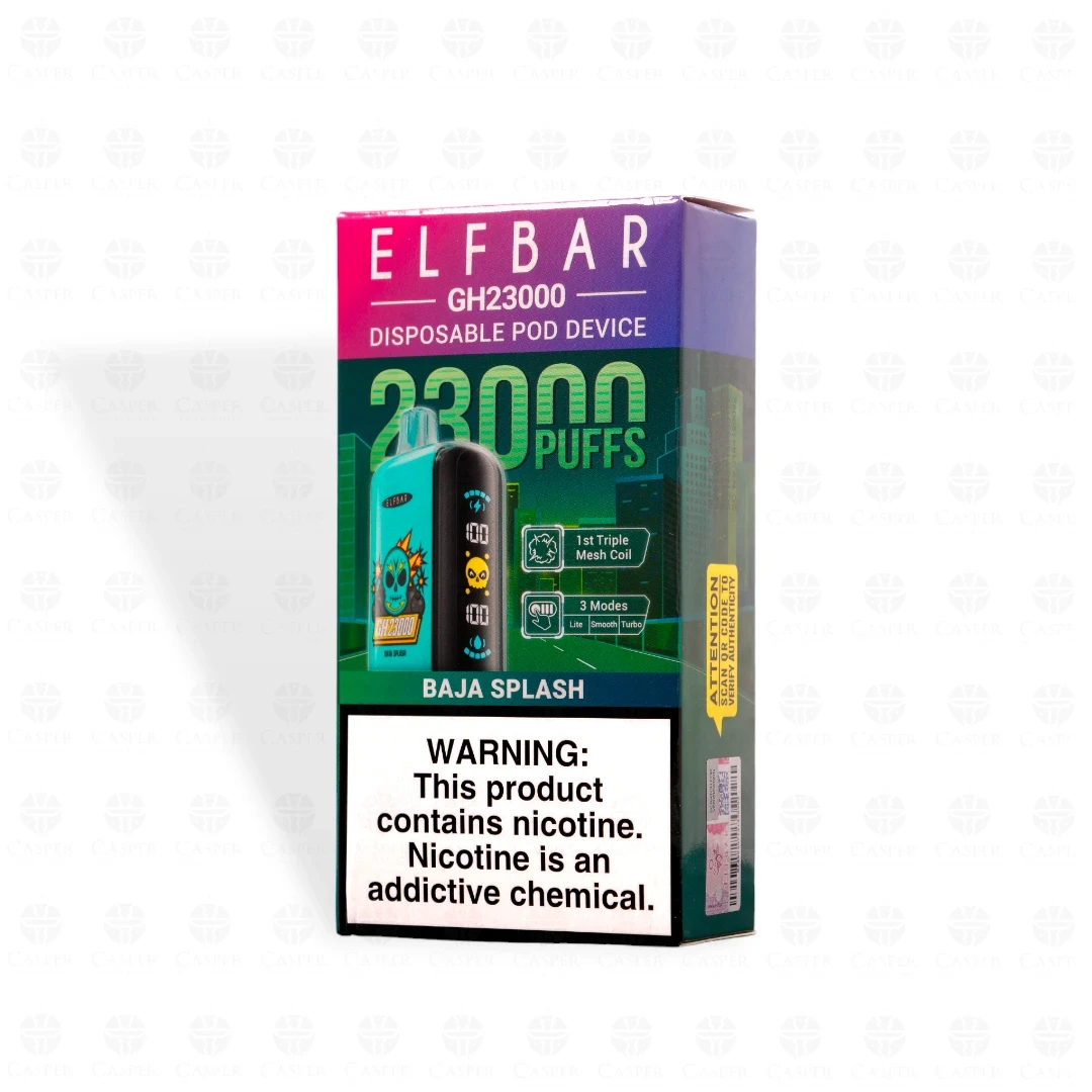 ELF BAR GH 23000 PUFF BAJA SPLASH