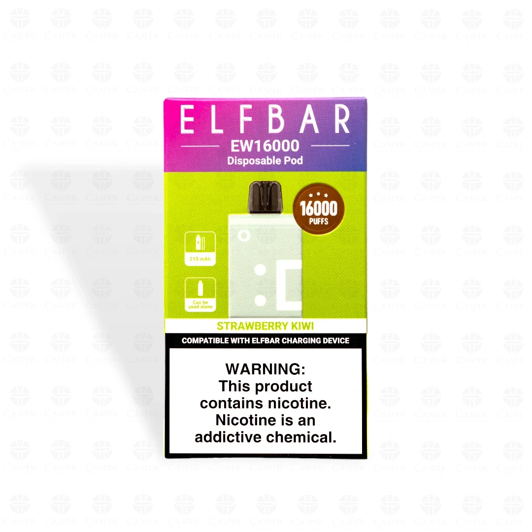 ELF BAR CARTUCHO EW 16000 PUFF STRAWBERRY KIWI