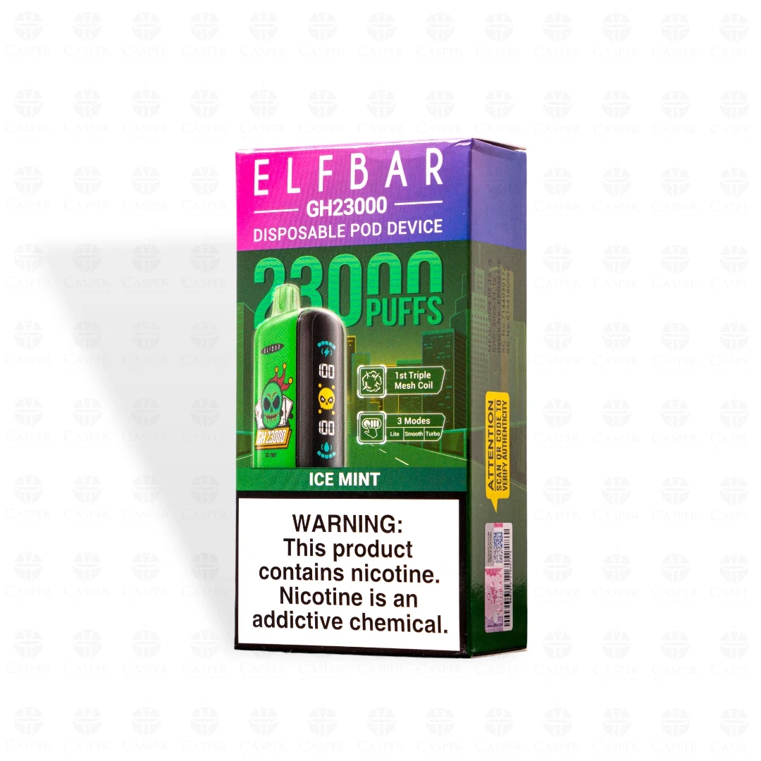 ELF BAR GH 23000 PUFF ICE MINT