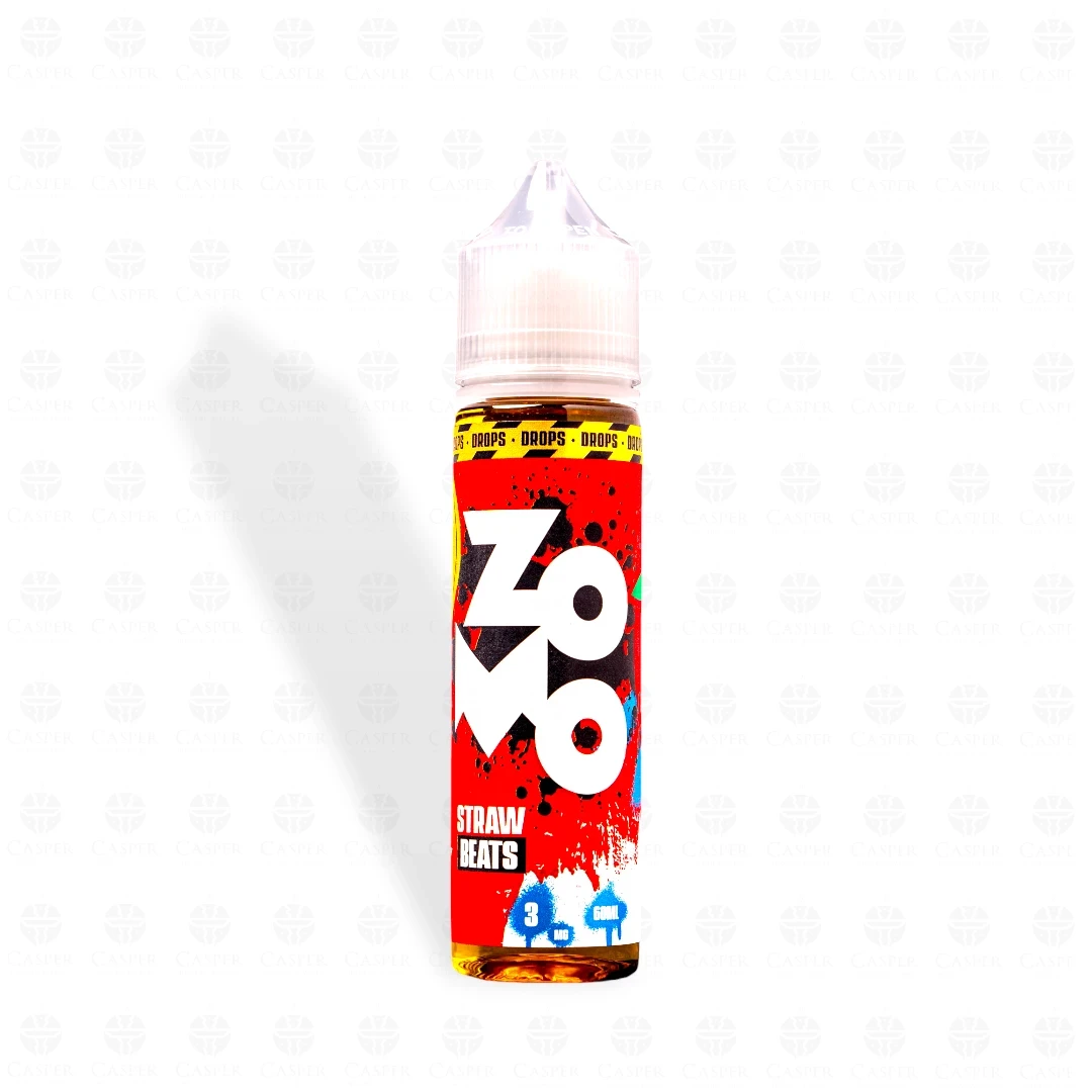 JUICE ZOMO 60ML -3MG STRAW BEATS