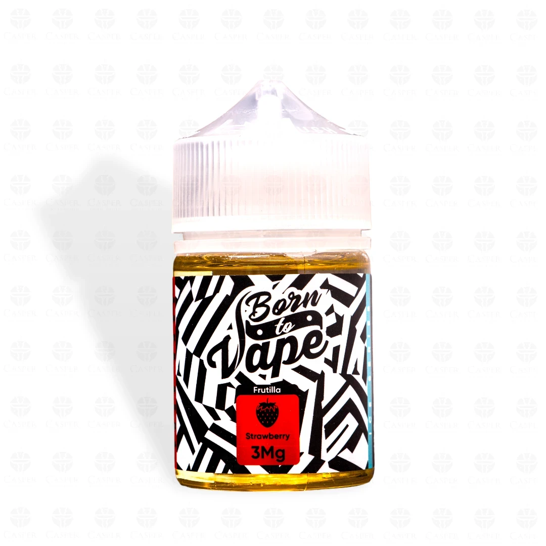 BORN TO VAPE 60ML-3MG STRAWBERRY