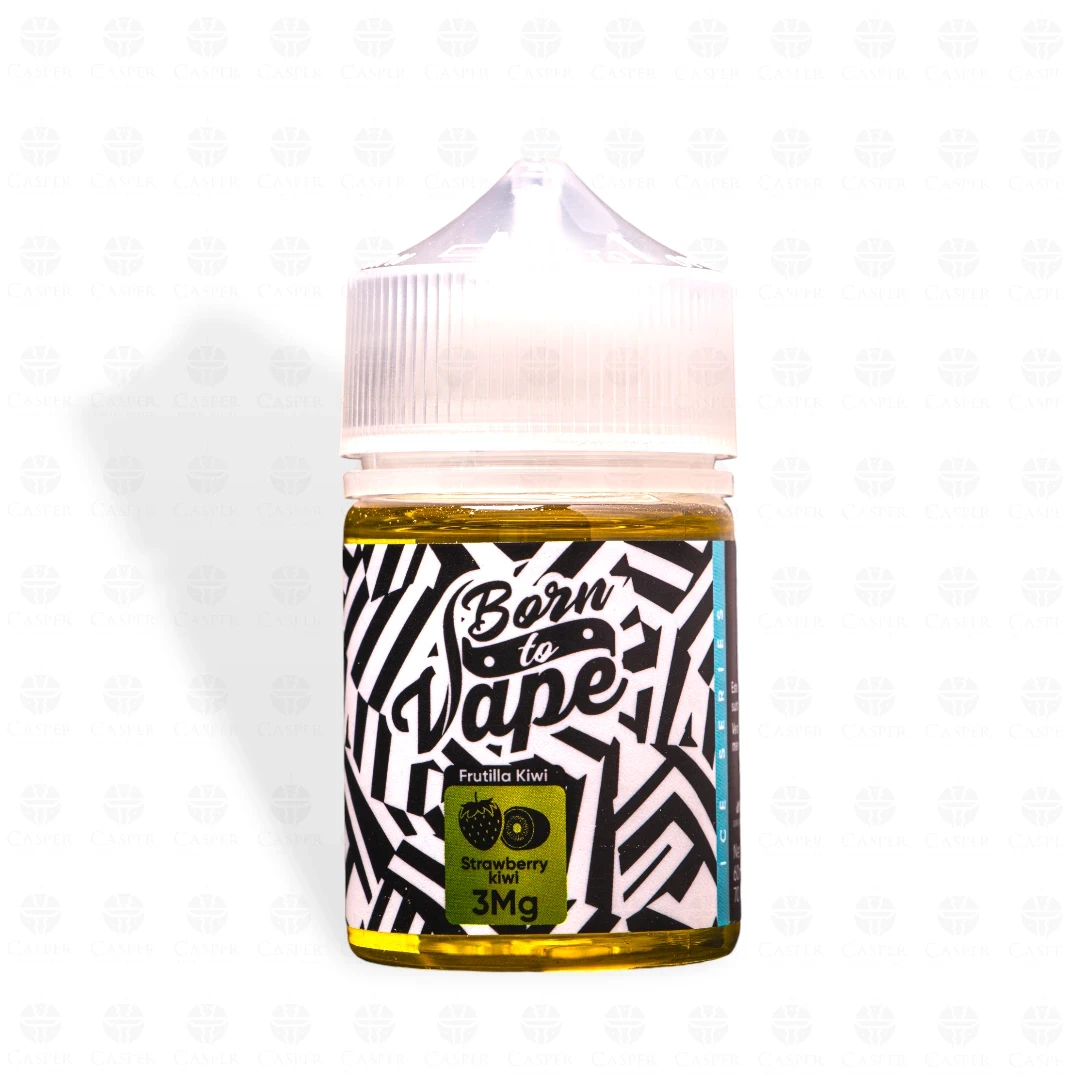 BORN TO VAPE 60ML-3MG STRAWBERRY KIWI