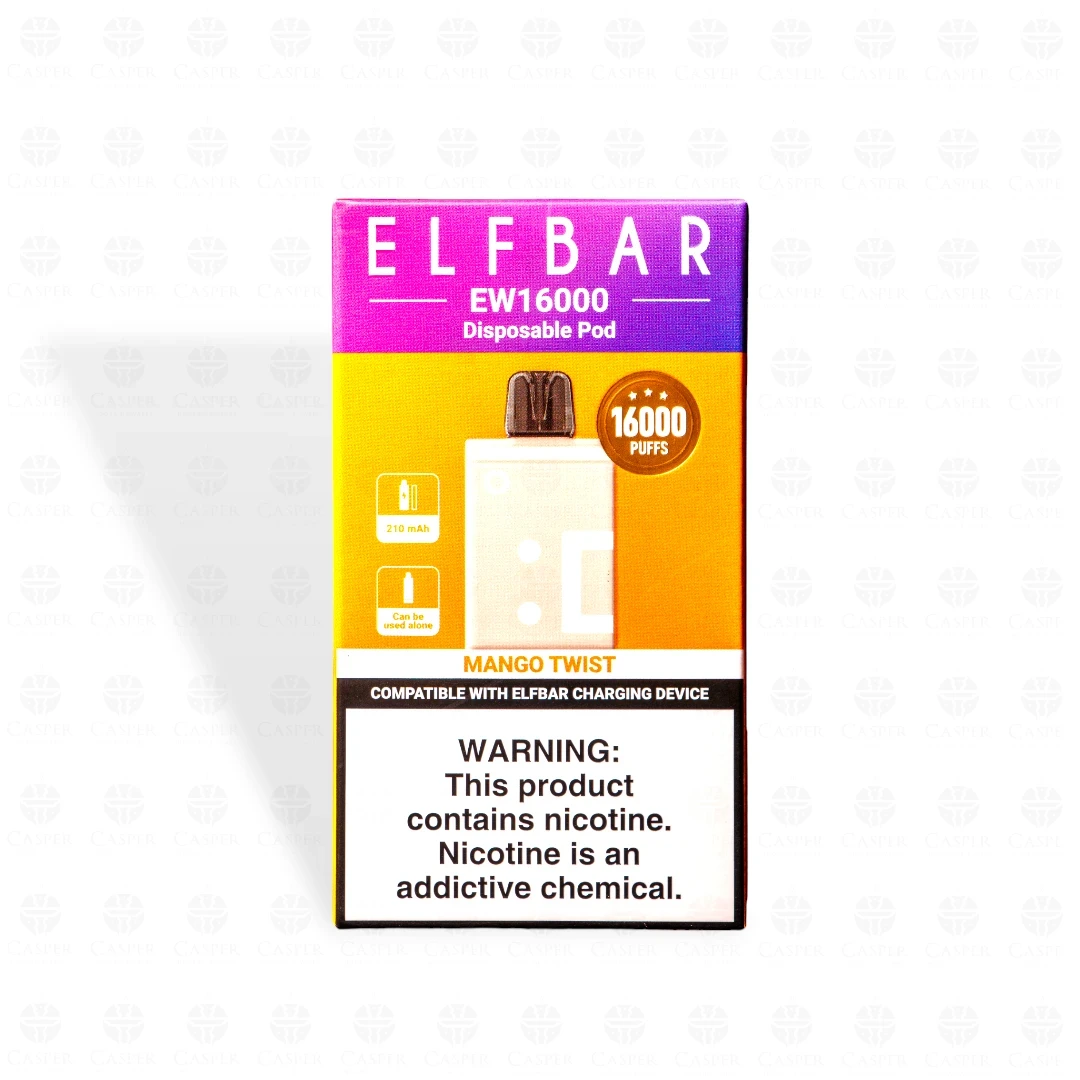 ELF BAR CARTUCHO EW 16000 PUFF MANGO TWIST