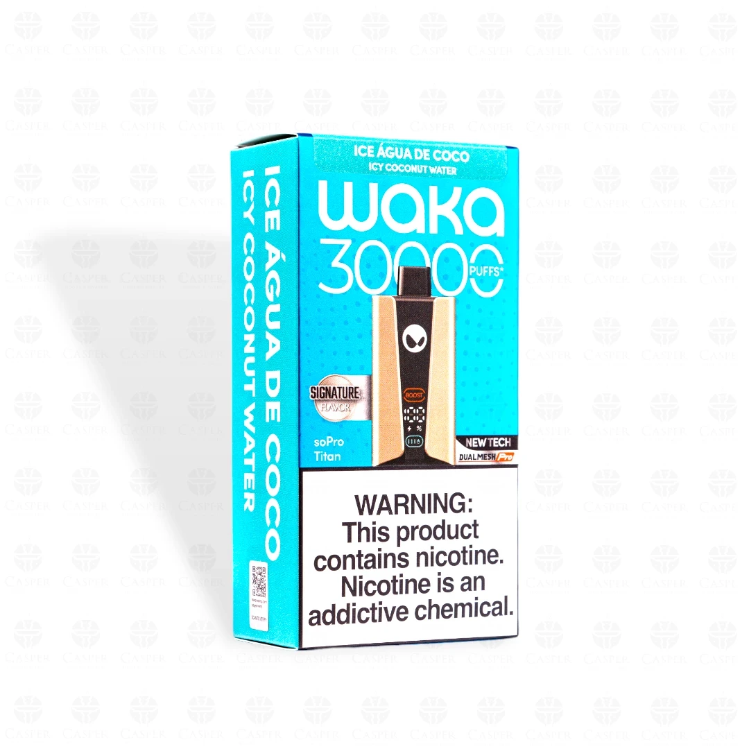 WAKA SOPRO 30,000 PUFF ICY COCONUT WATERMELON