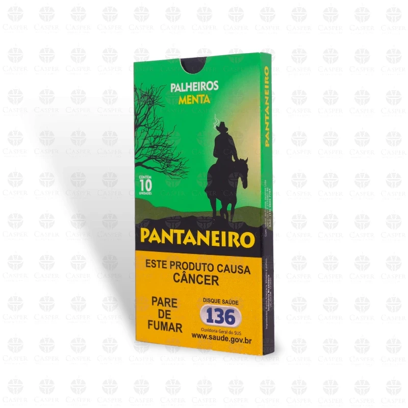 PANTANEIRO CIGARILLO DE PALHA SABOR MENTA