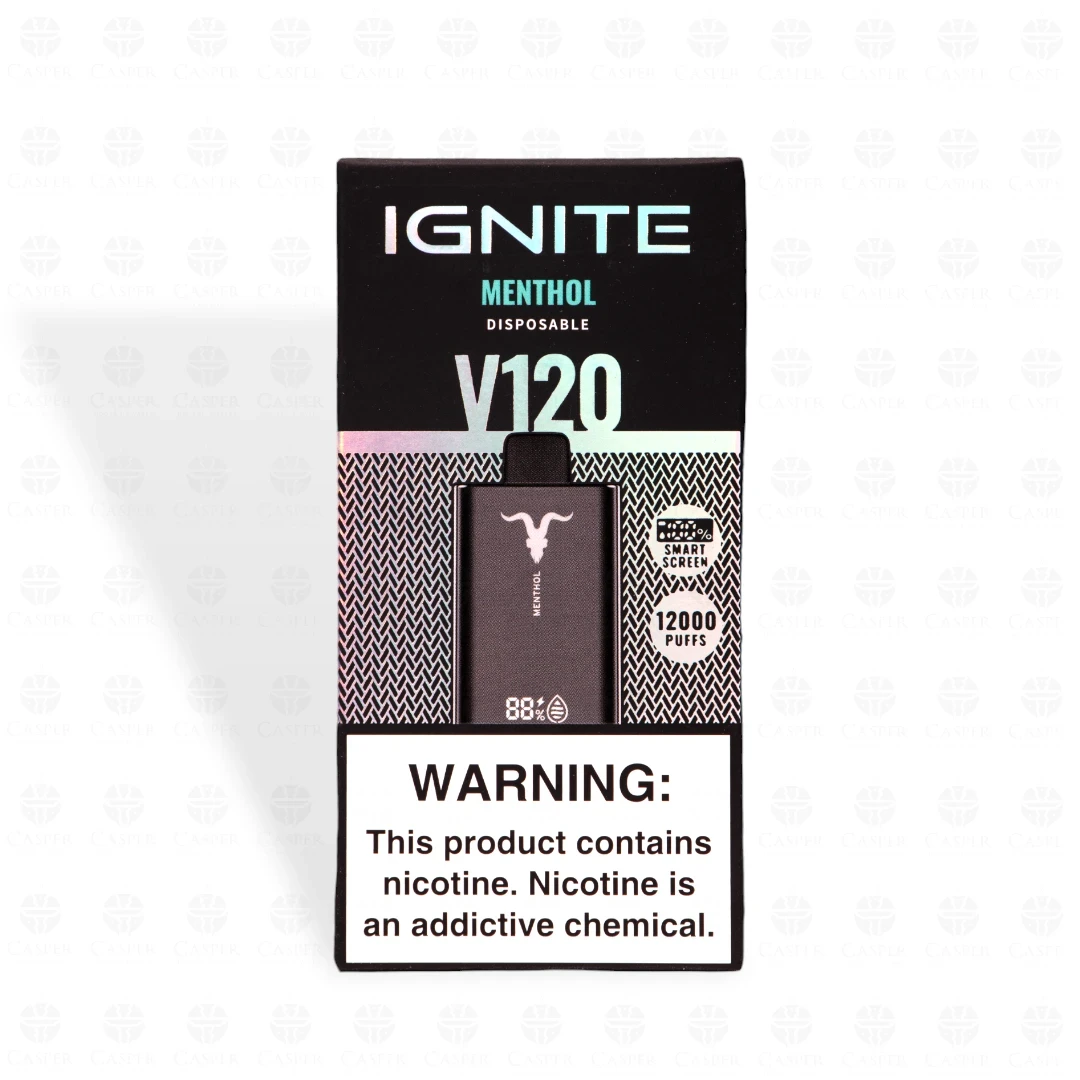 IGNITE BLACK V120 12000 PUFF MENTHOL