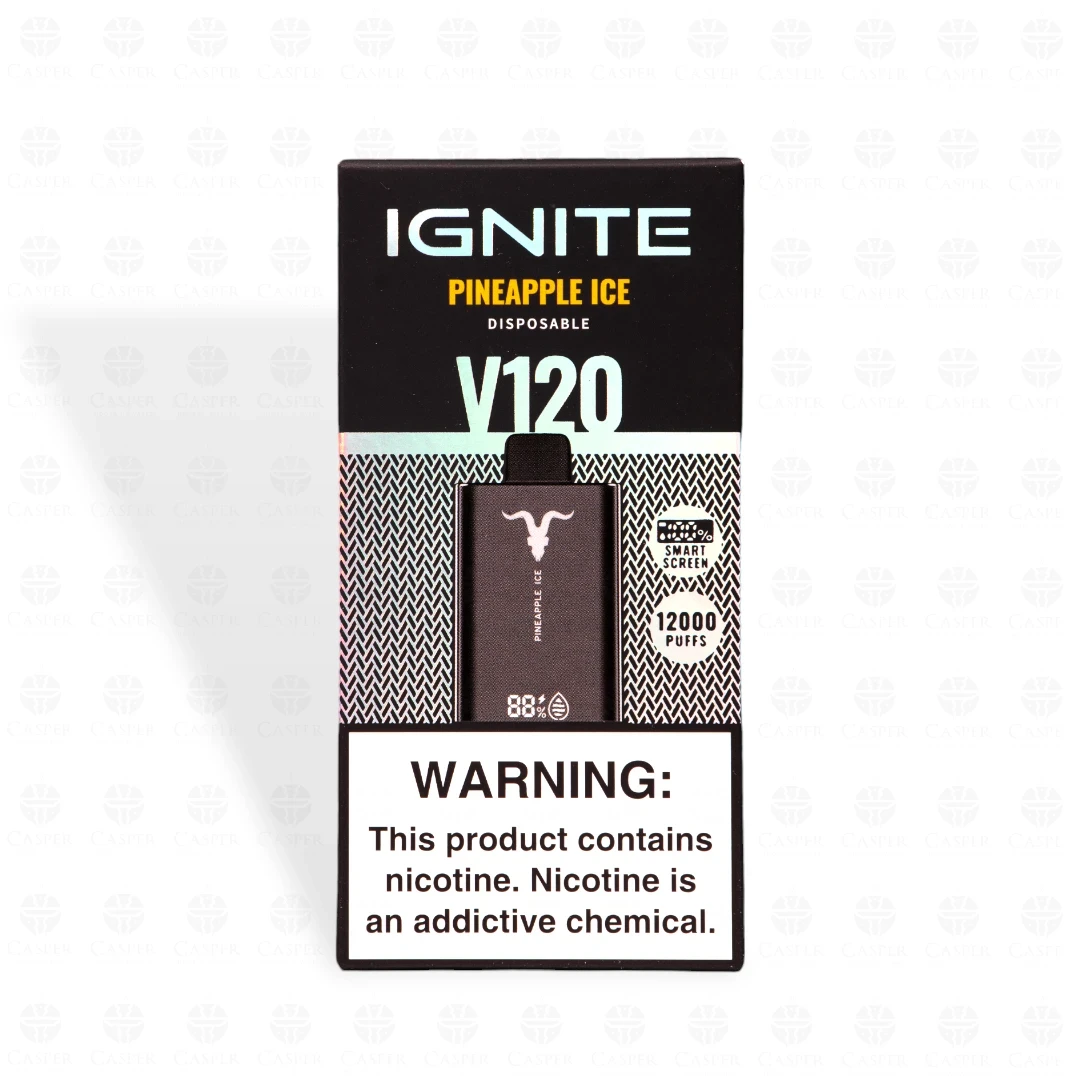 IGNITE BLACK V120 12000 PUFF PINEAPPLE ICE