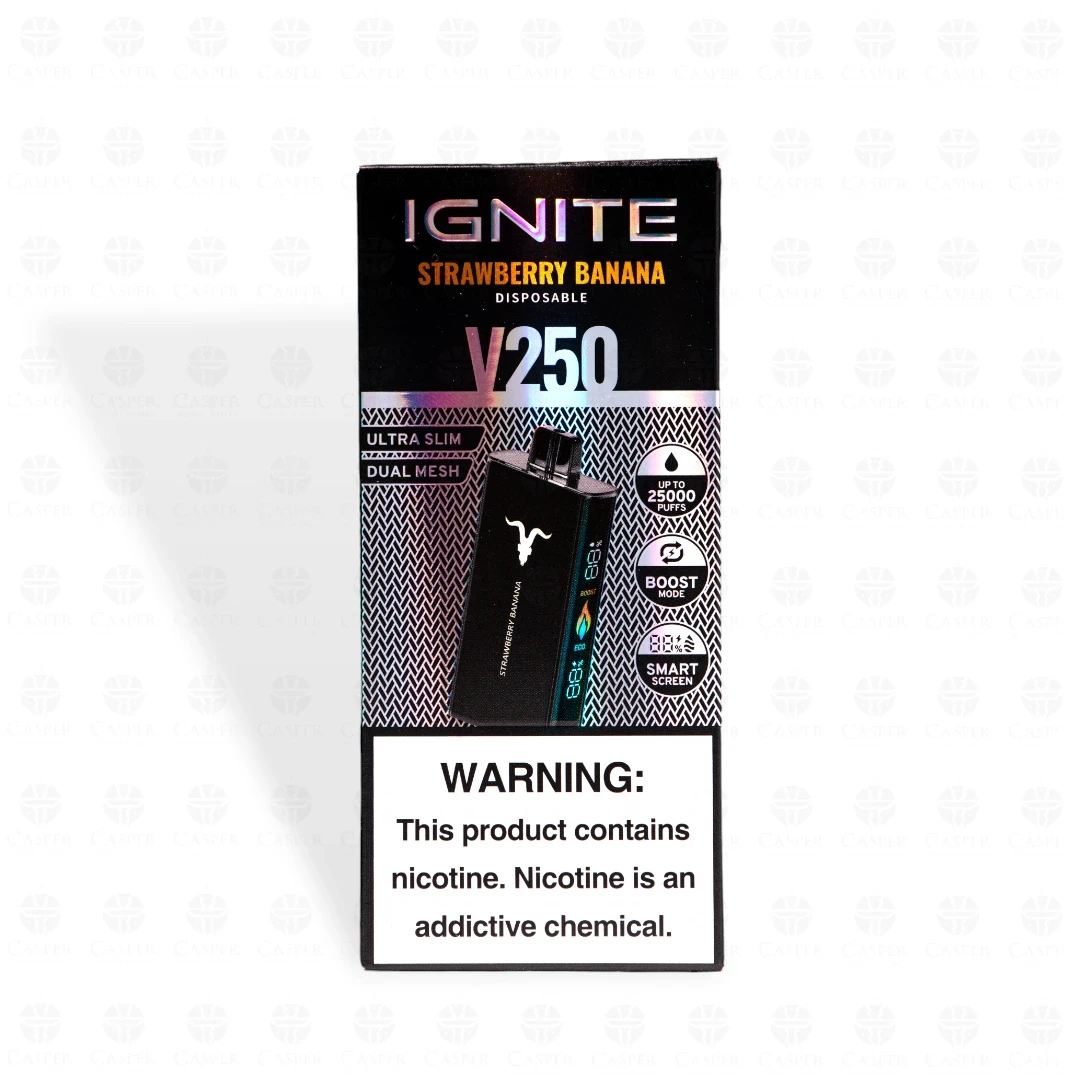 IGNITE BLACK V120 12000 PUFF STRAWBERRY BANANA