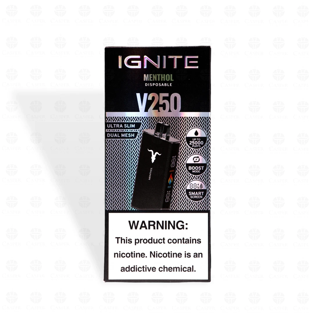 IGNITE BLACK V250 25000 PUFF MENTHOL