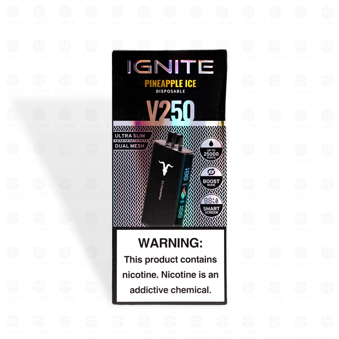 IGNITE BLACK V250 25000 PUFF PINEAPPLE ICE