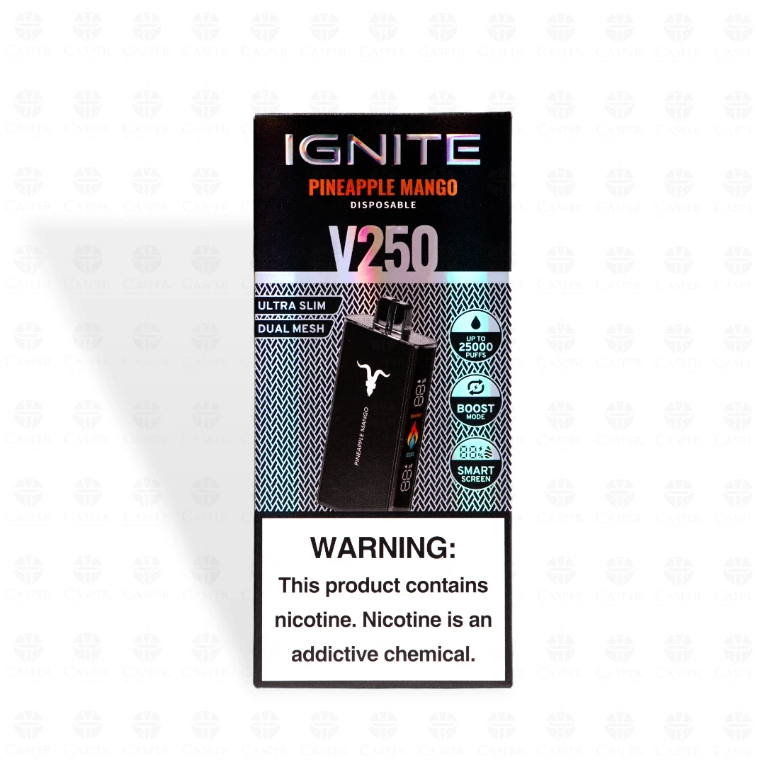 IGNITE BLACK V250 25000 PUFF PINEAPPLE MANGO